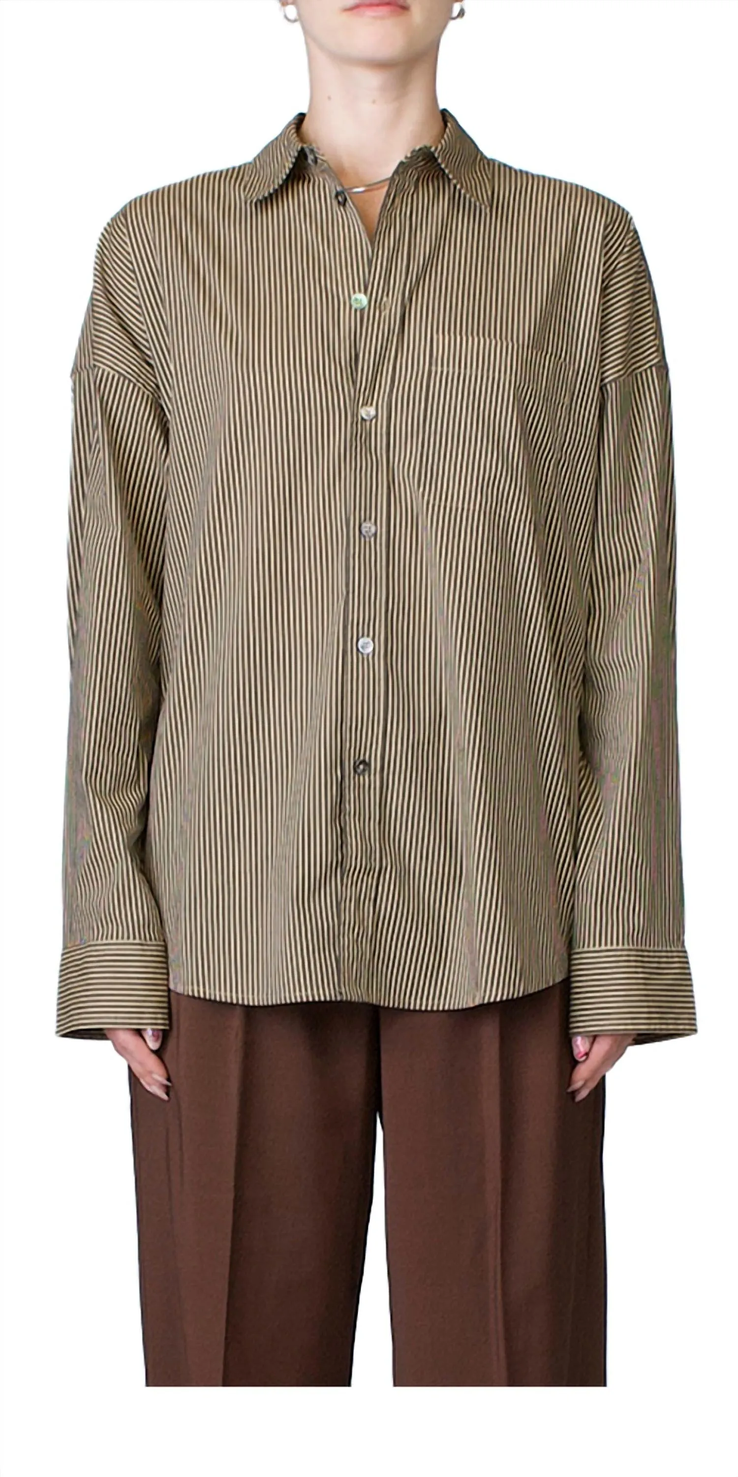 6397 - Uniform Button Down Top
