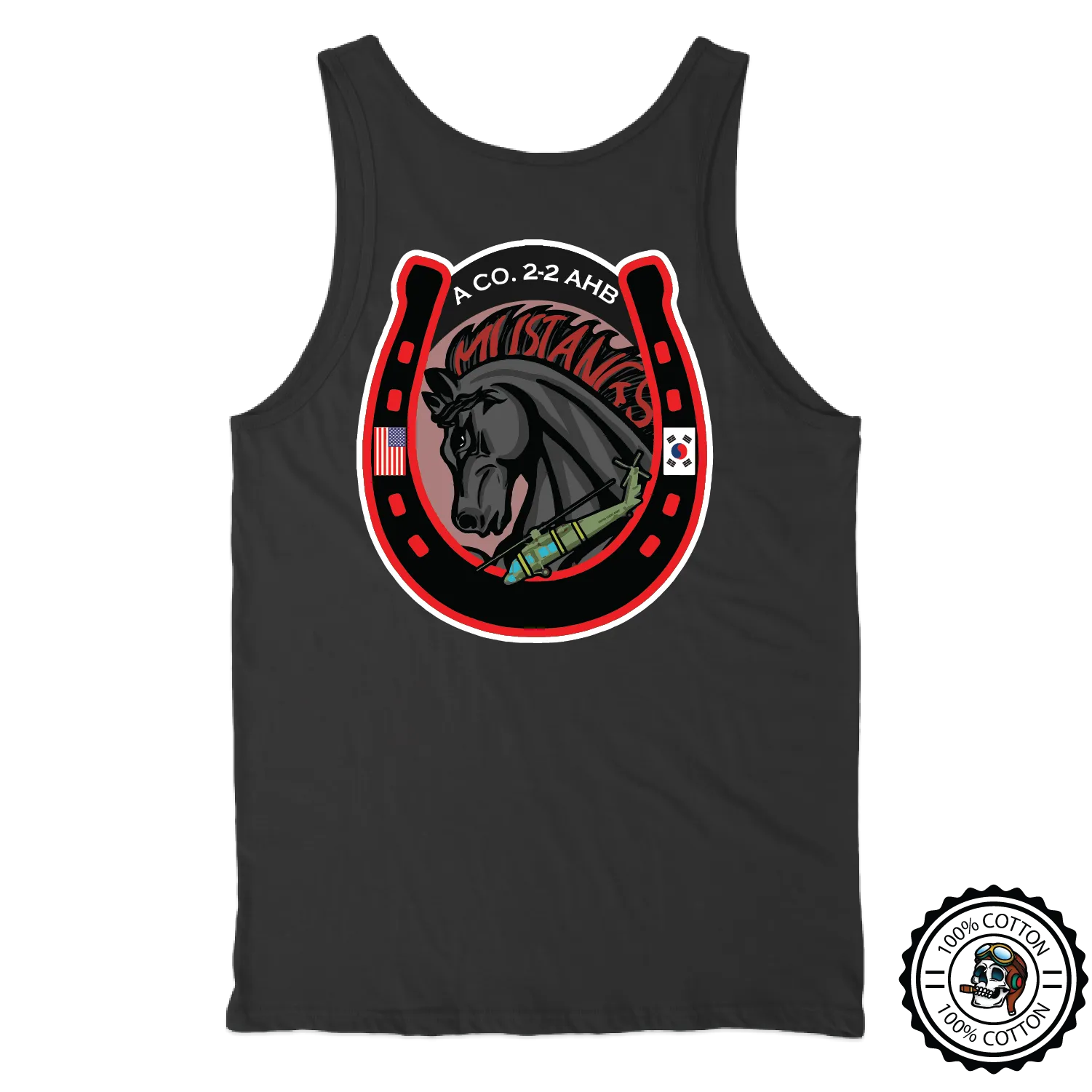 A Co, 2-2 AHB "Mustangs" V2 Tank Tops