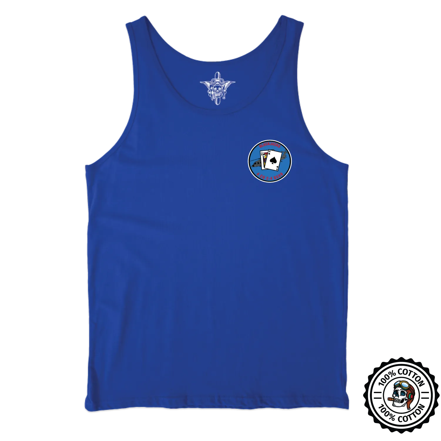 A Co, 2-4 GSAB "Blackjacks" SPADES Tank Tops