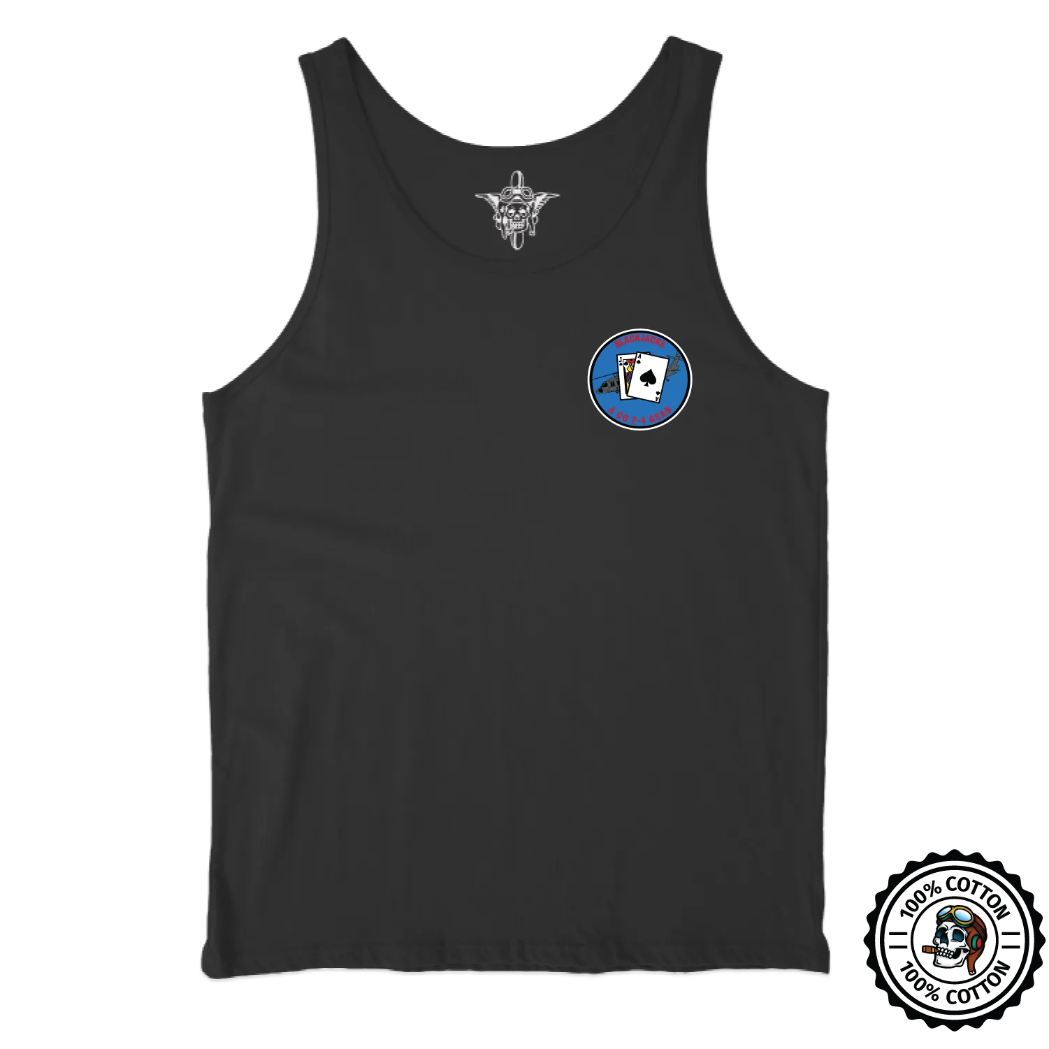 A Co, 2-4 GSAB "Blackjacks" SPADES Tank Tops