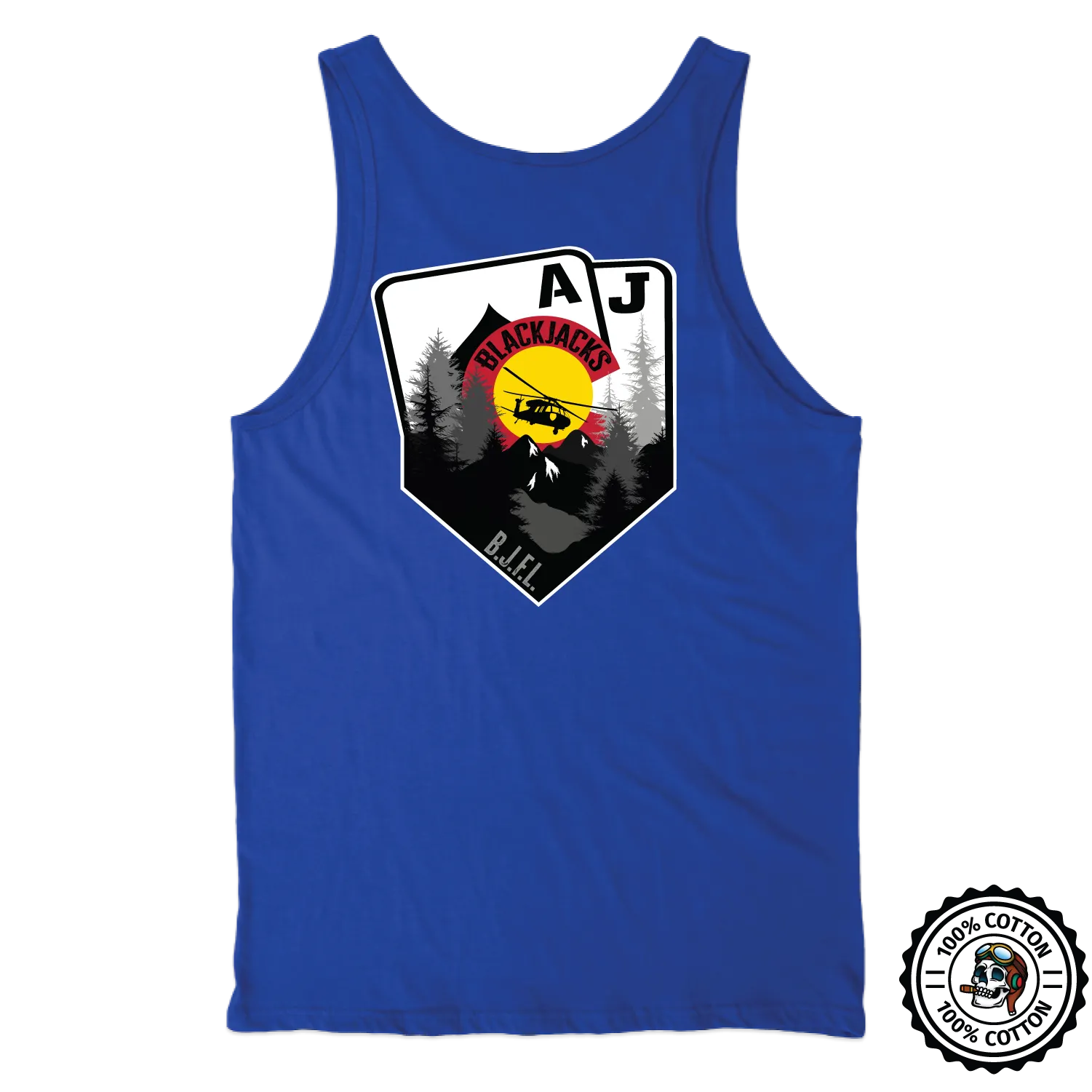 A Co, 2-4 GSAB "Blackjacks"  Tank Tops