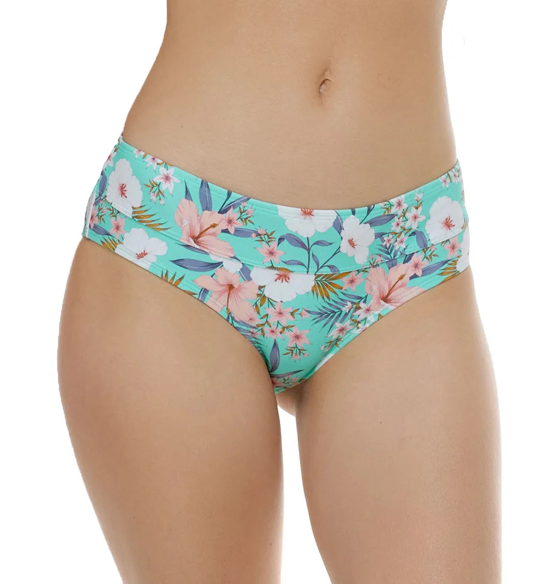Body Glove Pura Vida Hazel Low Rise Swim Bottom (39575248) - Sea Mist