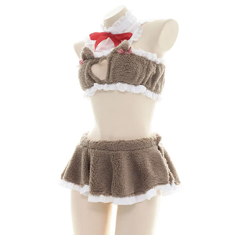 Brown Pajama Set  KF82995