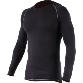 Dickies long sleeve black baselayer thermal vest top WD124 TH50100