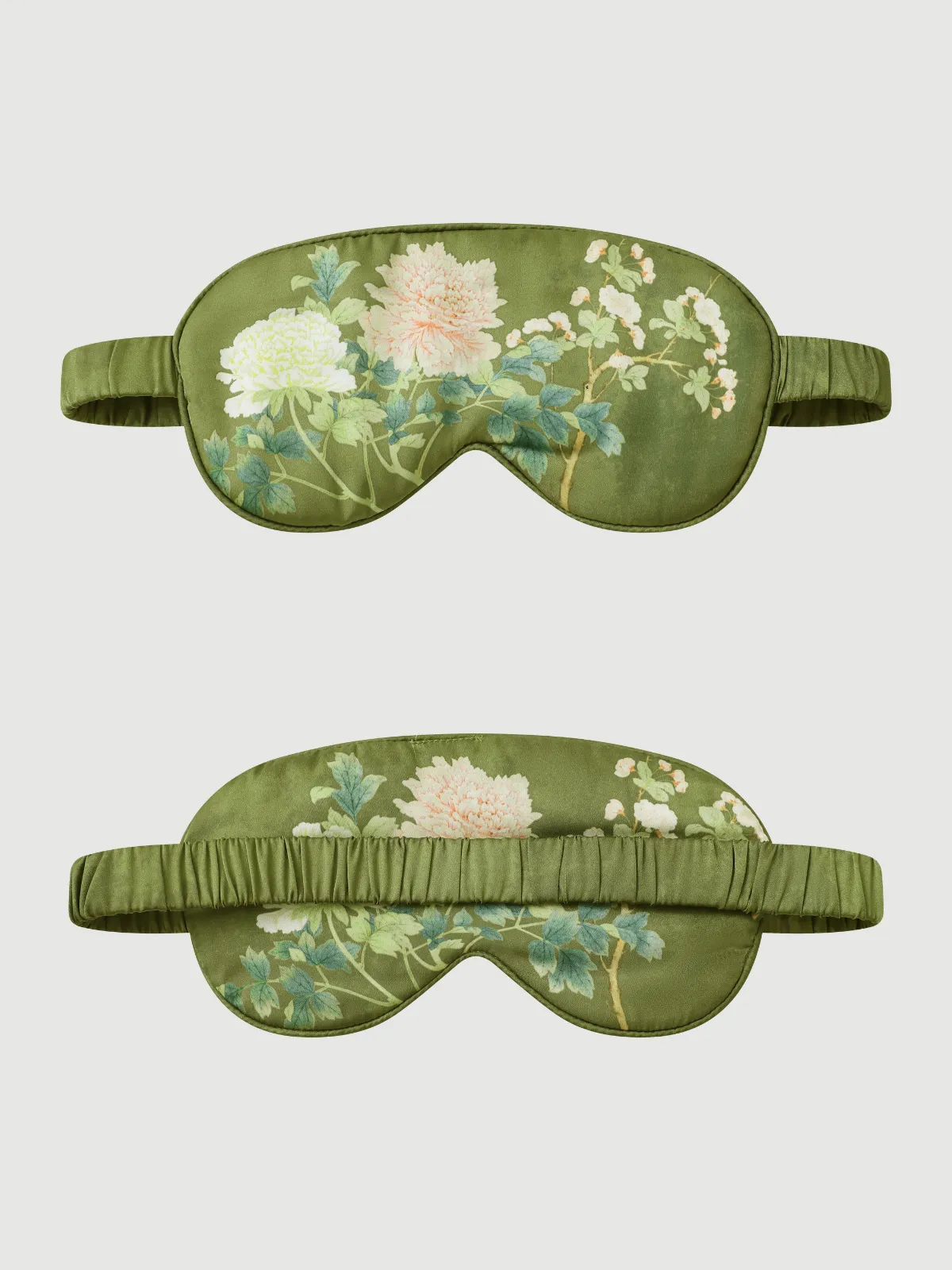 Floral Olive Kimono Robe