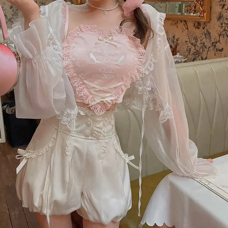 Kawaii Heart Shaped Top