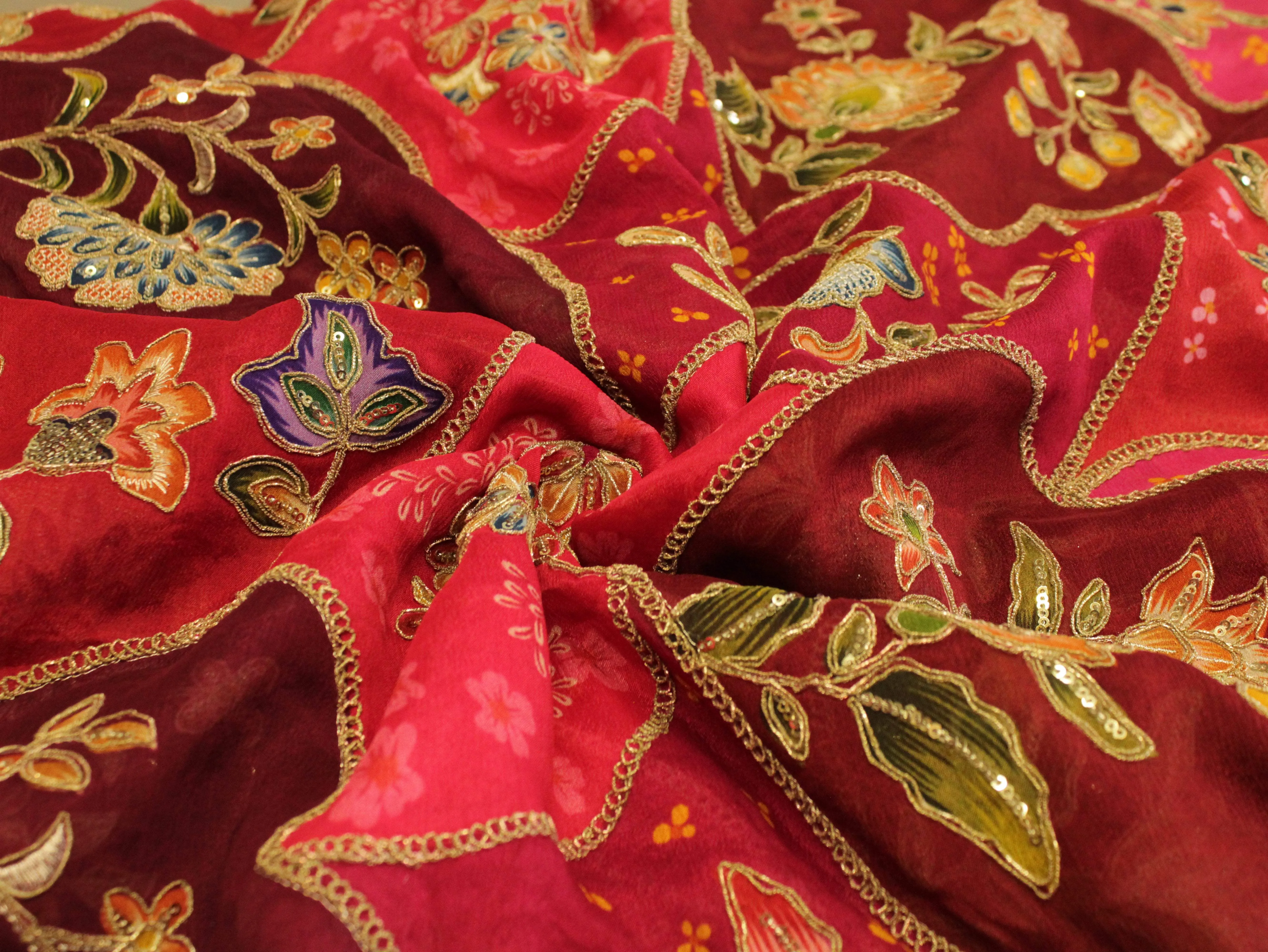 POSH : Premium Coding Work Chinon Fabric
