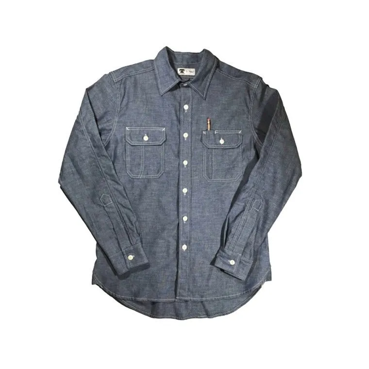 Tellason Clampdown Shirt - Chambray