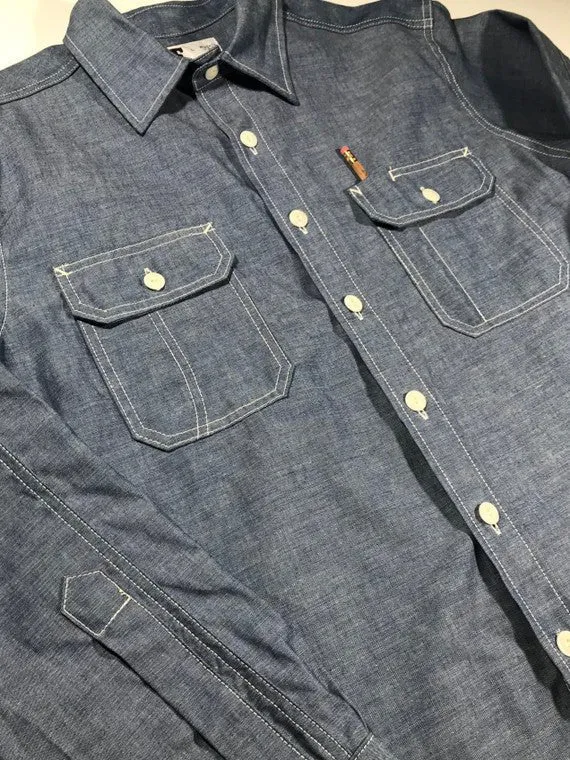 Tellason Clampdown Shirt - Chambray
