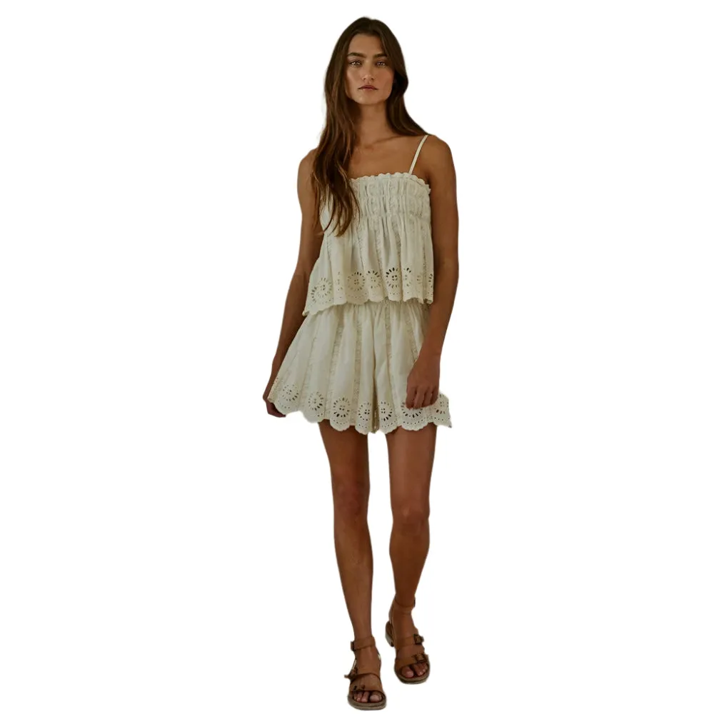 Women's Ansley Eyelet Top L7973