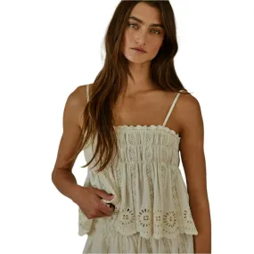 Women's Ansley Eyelet Top L7973